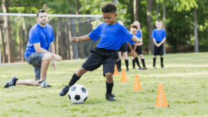 soccer—training the non-dominant foot